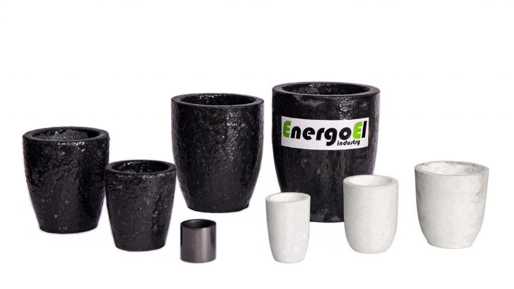 Tygle grafitowe i grafitowo-węglikowe oraz tygle ceramiczne oferowane przez EnergoEl